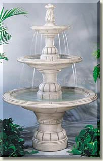 玻璃钢雕塑喷泉