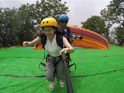 四川滑翔伞双人体验