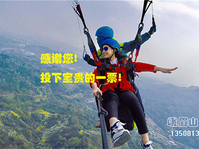 四川滑翔伞体验